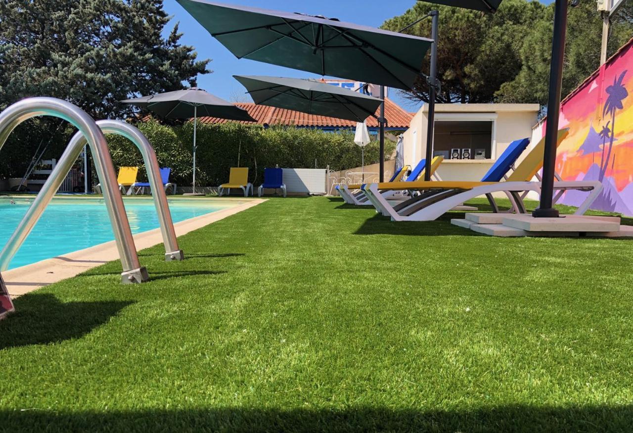 Hotel Des 4 Vents "Esprit Camargue" Aigues-Mortes Zewnętrze zdjęcie